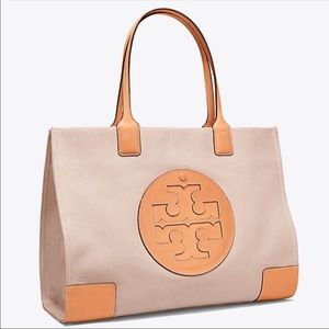 NWT! Tory Burch canvas Ella tote!